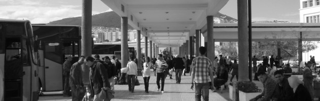 Bus Station in Tetouan, Morocco