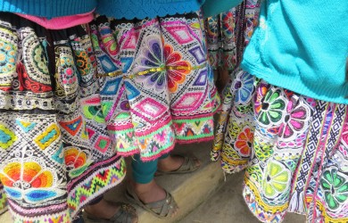 Embroidered Skirts Cusco