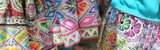 Embroidered Skirts Cusco