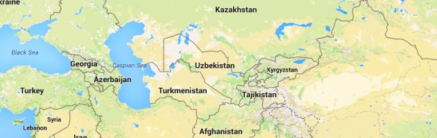 Central Asia Map