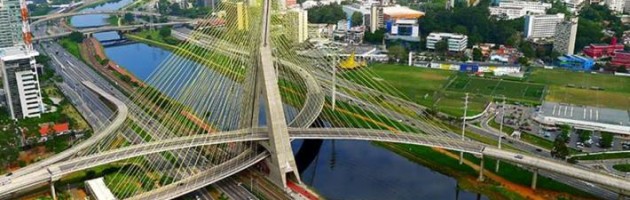 Vista parcial da cidade de São Paulo