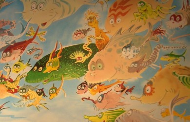 Dr. Seuss Fish Art